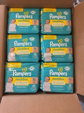 Pampers Swaddlers Newborn Diapers 240ct